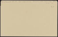  EMG B019/F03: Correspondence January 1891 - December 1891 C (54-96)     