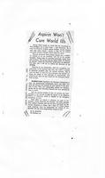 Aspirin Won't Cure World Ills (Akron Beacon Journal, May 11, 1969)