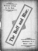 The Buff and Blue: Vol. 1, no. 4 (1893: Mar. 1)