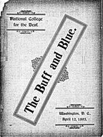 The Buff and Blue: Vol. 1, no. 5 (1893: Apr. 12)