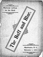 The Buff and Blue: Vol. 1, no. 1 (1892: Nov. 1)