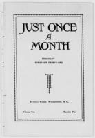 Just Once a Month, Vol. 10, N.o 5
